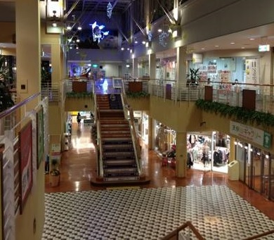 Top view of the environment from second floor